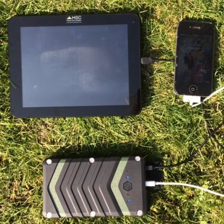 Power Bank powerbank 500000mAh Solar Waterproof External Mobile Phone Fast  Battery Charger Ship from UK on OnBuy