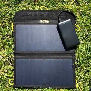 MSC 10Ah QC power Bank & 13W solar MSC 10Ah QC power Bank & 13W solar