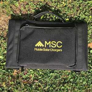 MSC 30W Solar Panel zipped pocket MSC 30W Solar Panel zipped pocket